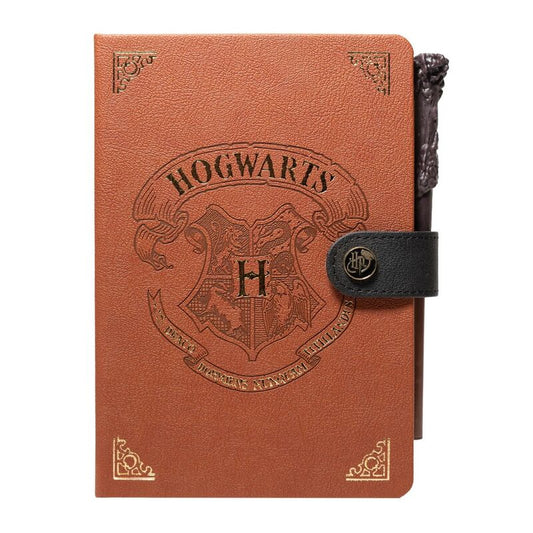premium a5 notebook  hogwarts harry potter wand pen