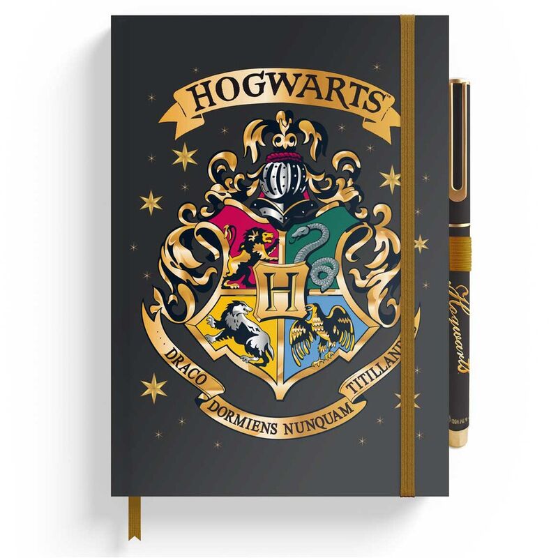 premium a5 notebook  hogwarts harry potter pen