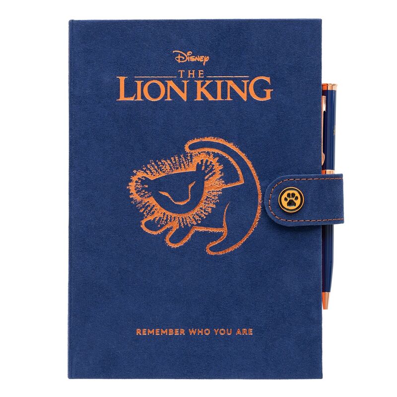 premium a5 notebook  pen the lion king disney