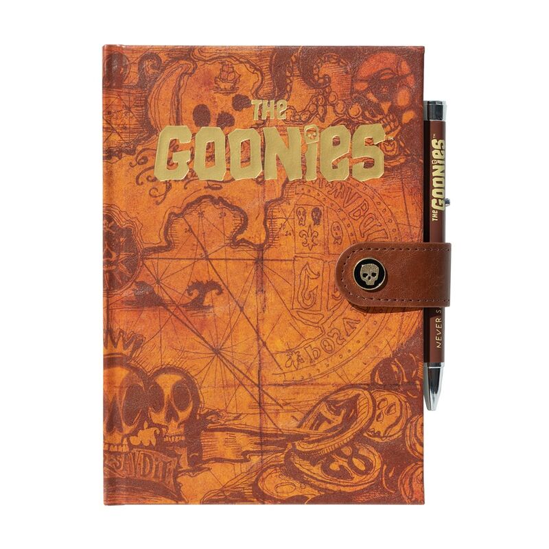 premium a5 notebook  the goonies projector pen