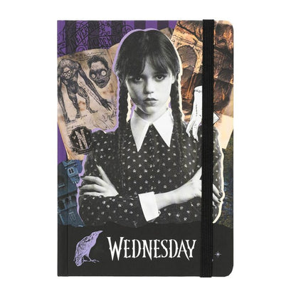 premium a5 notebook wednesday addams