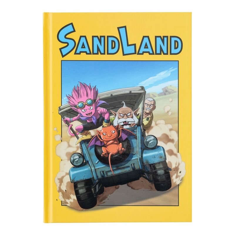 premium a5 sand land notebook