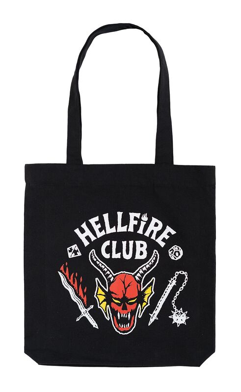 Hellfire Club Stranger Things shopping bag