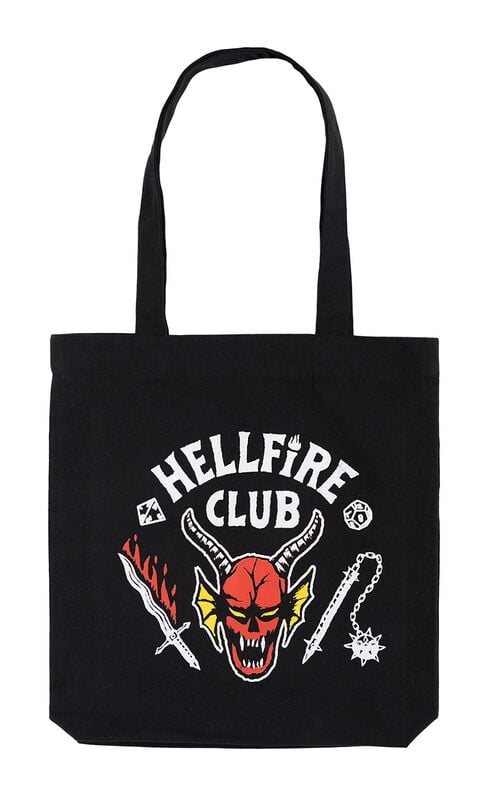 Hellfire Club Stranger Things shopping bag
