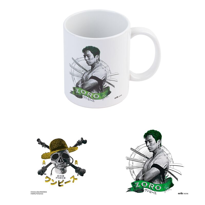 roronoa zoro one piece mug 350ml