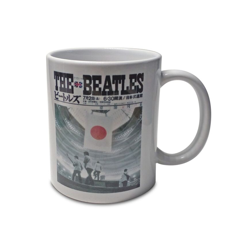 nippon budokan hall the beatles mug 350ml