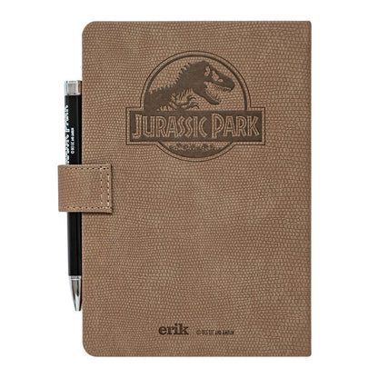 Premium Notizbuch im A5 Format + Jurassic Park Projektorstift