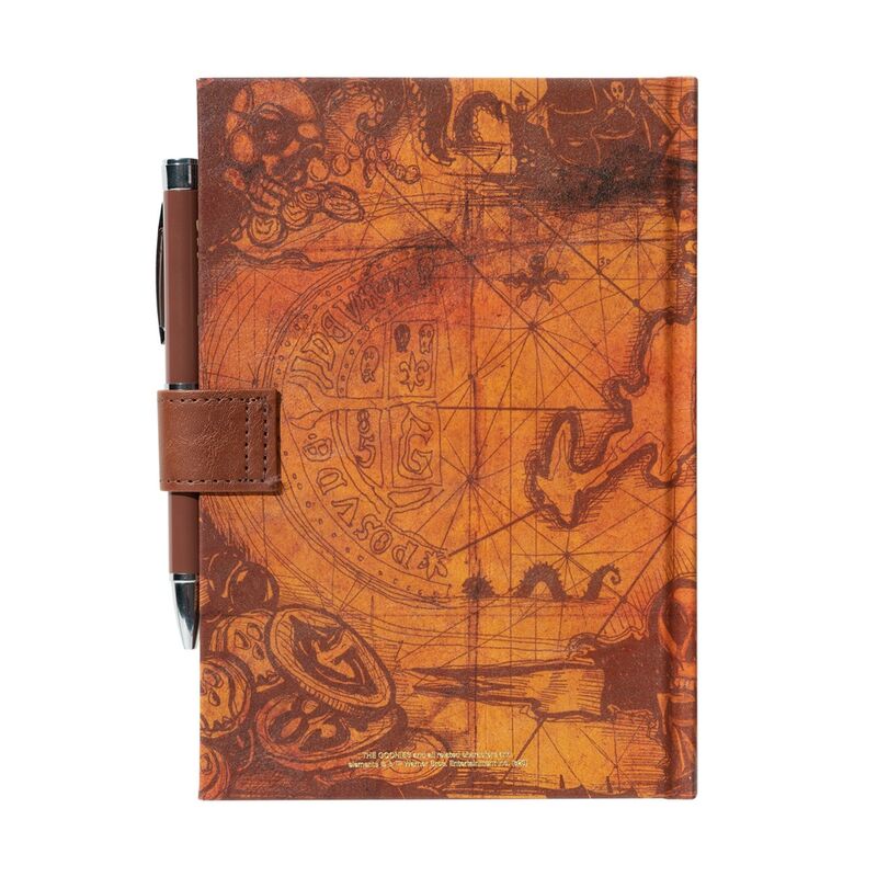 Premium Notizbuch im A5 Format + Goonies Projektorstift