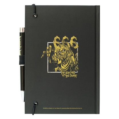Premium Notizbuch im A5 Format + Iron Maiden Projektorstift