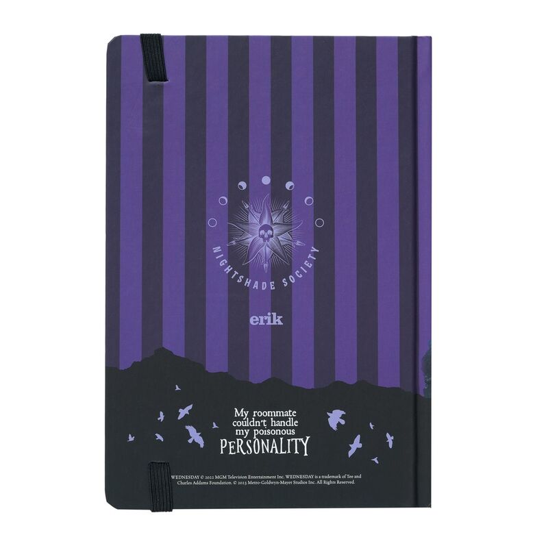 Notatnik A5 Premium Wednesday Addams