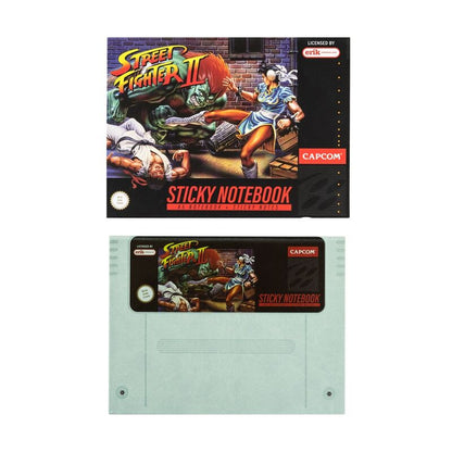Premium A5 Notebook Sticky Notes Street Fighter