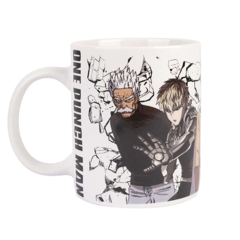 Taza de 350 ml con diseño de héroes de One Punch Man