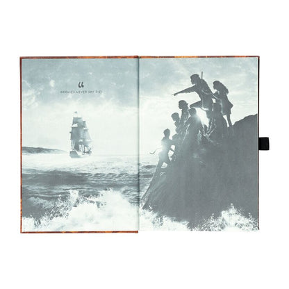 Premium Notizbuch im A5 Format + Goonies Projektorstift
