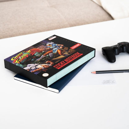 Premium A5 Notebook Sticky Notes Street Fighter