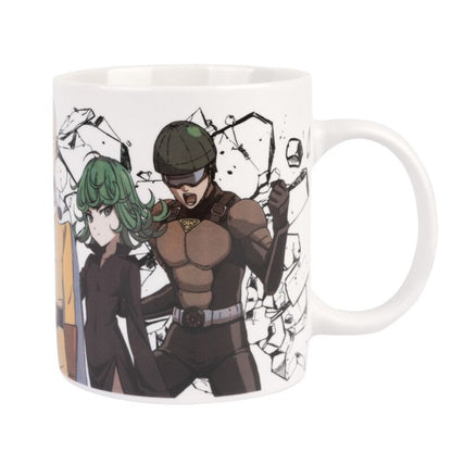 Taza de 350 ml con diseño de héroes de One Punch Man