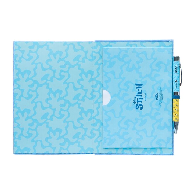 Taccuino A5 di alta qualità + penna proiettore Stitch Disney
