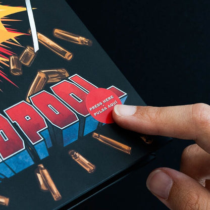 A5 premium led notebook Deadpool Marvel