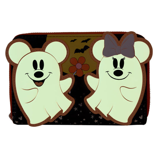 Floral Ghost Mickey Wallet & Minnie Disney Loungefly