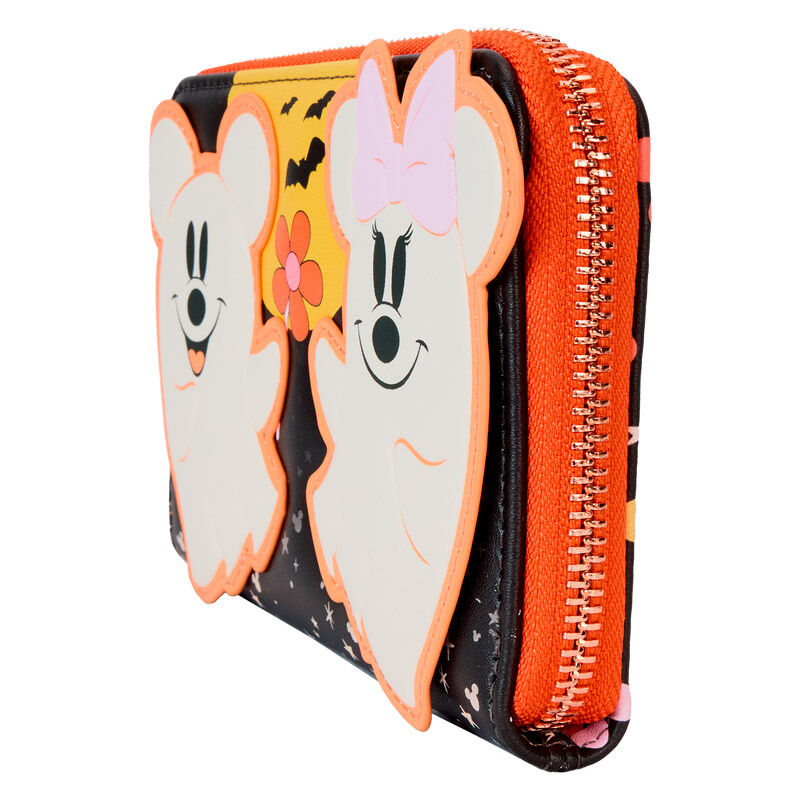 Floral Ghost Mickey Wallet & Minnie Disney Loungefly