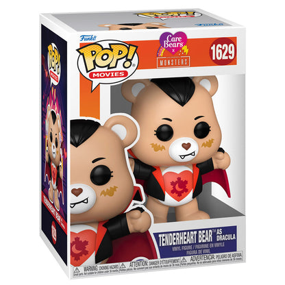 pop figure care bears x monsters tender heart bear as dracula