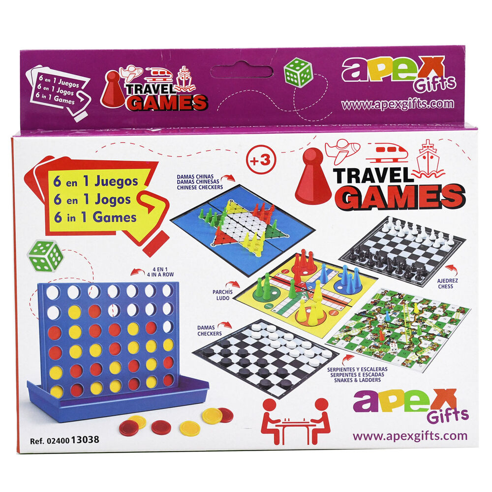 6 in 1 travel games