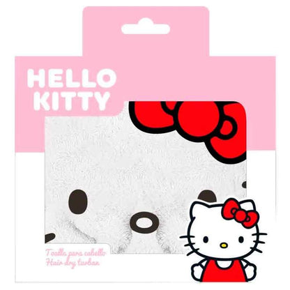 hello kitty hair towel