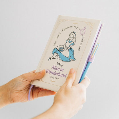 Taccuino A5 premium + penna Alice nel Paese delle Meraviglie Disney