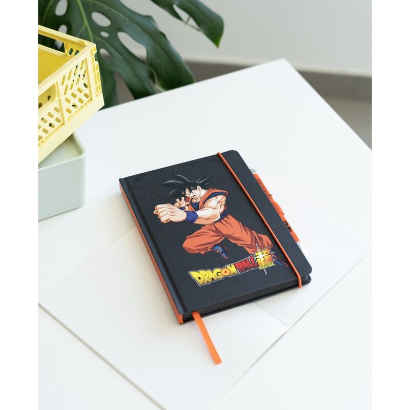 Premium Notizbuch im A5 Format + Dragon Ball Super Projektorstift