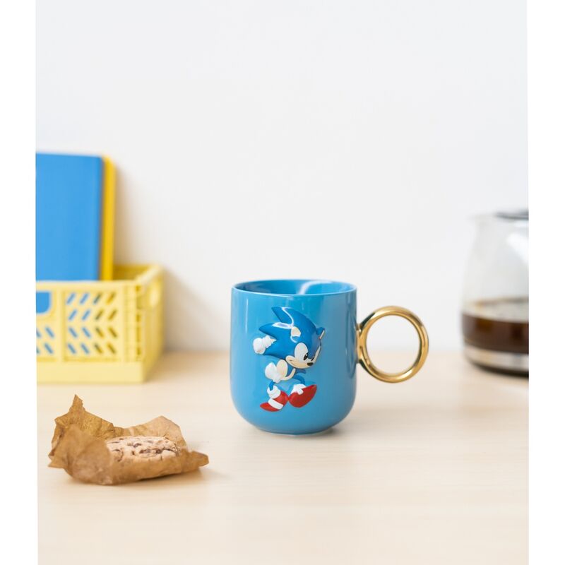 3D Sonic the Hedgehog Becher 350 ml