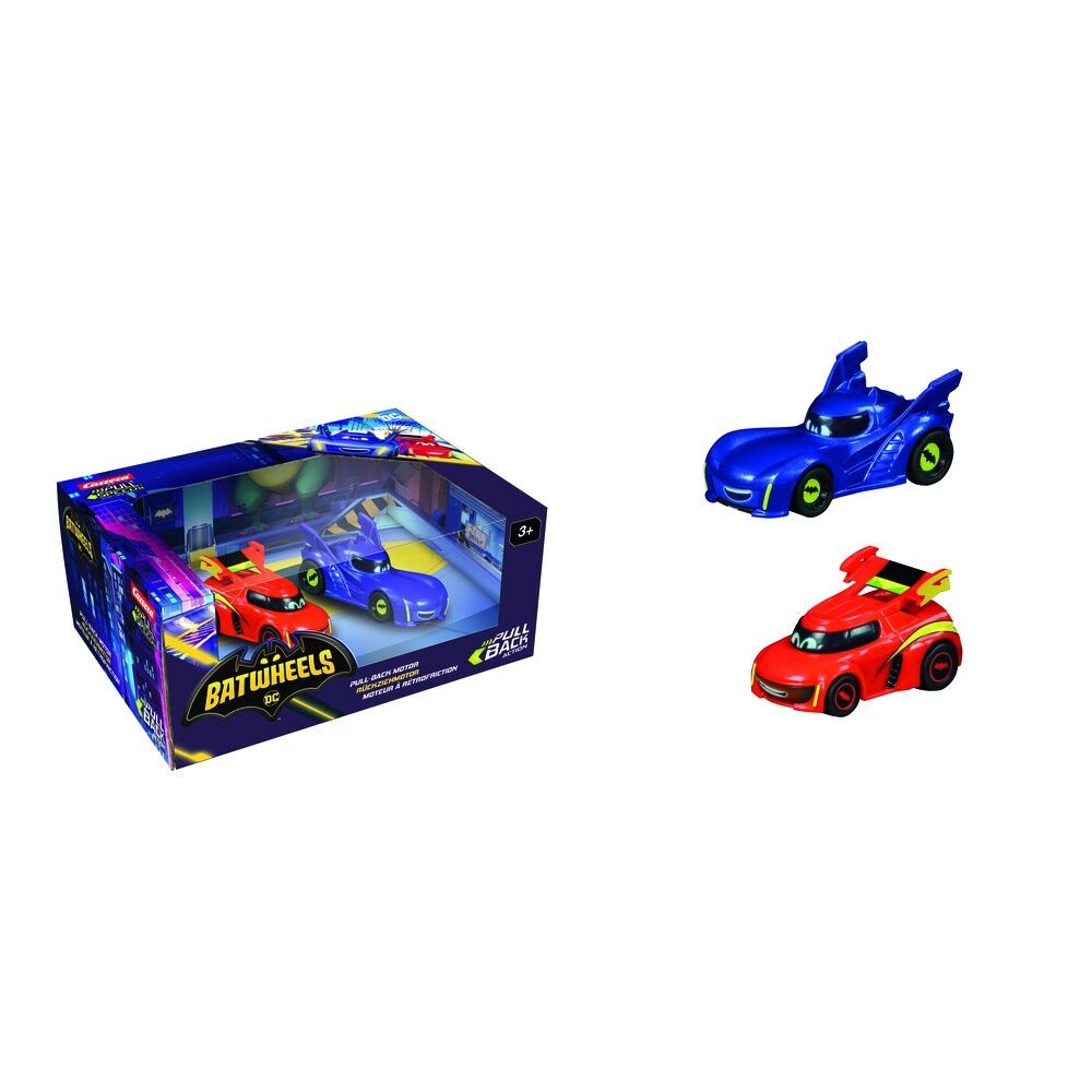 Blister 2 cars Bam vs Redbird Batwheels