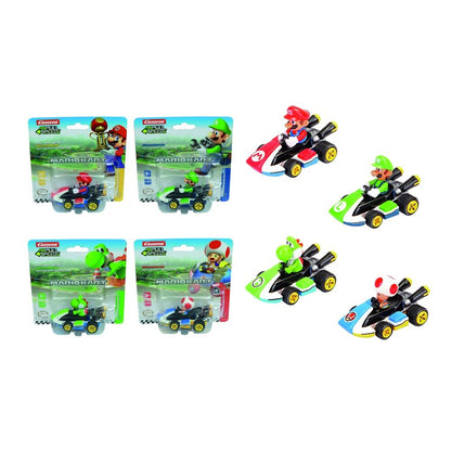 pull & speed ​​mario kart 8 car assortment