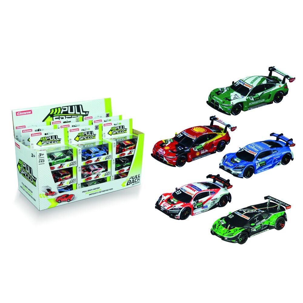 pull & speed ​​dtm racers car assortment
