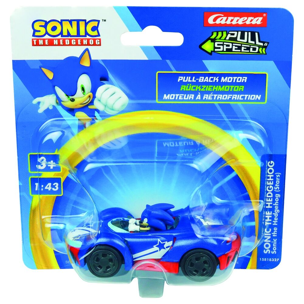 Pull & Speed Sonic the Hedgehog Car Assortment