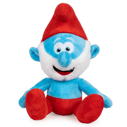 papa smurf plush toy the smurfs 26cm