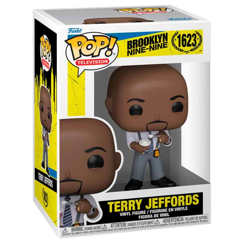 Terry de Brooklyn Nine Nine avec une figurine POP de yaourt