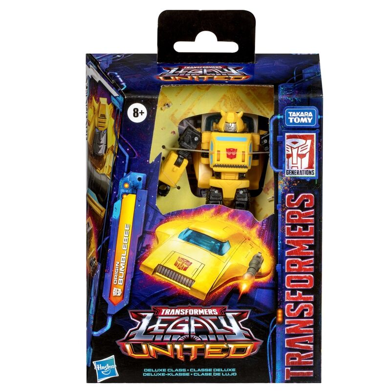 Deluxe Origin Blumblebee Transformers Legacy United Figure 14 cm