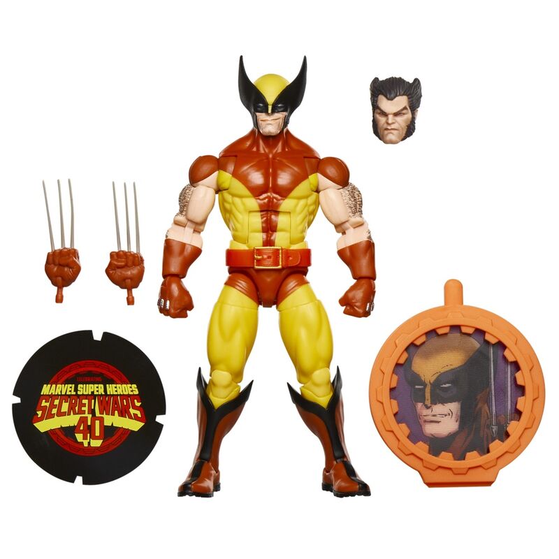 Wolverine Secret Wars Marvel Legends Serie Figur 15cm