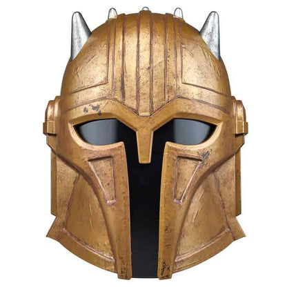 premium electronic helmet the armorer star wars the mandalorian