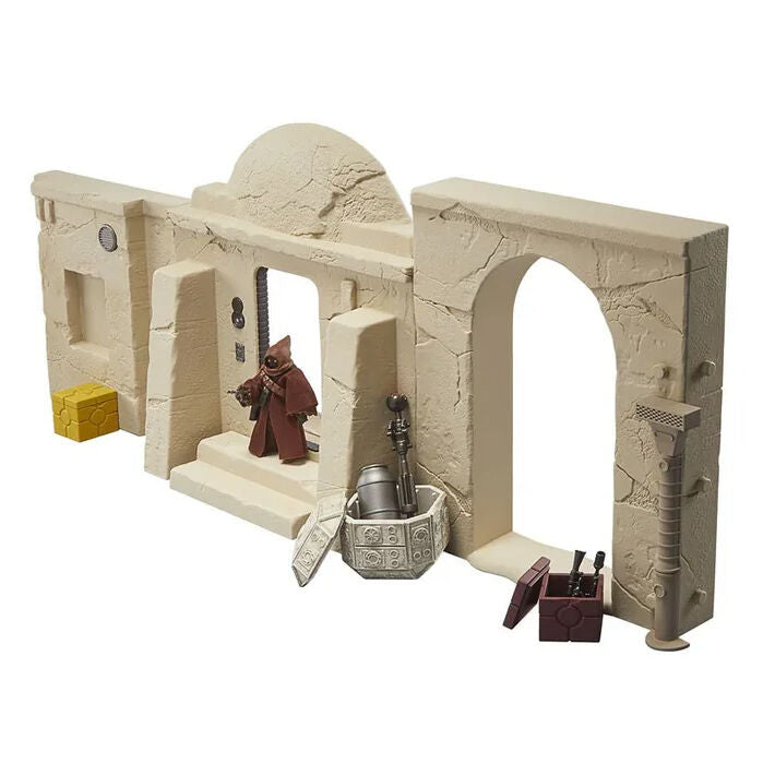 Zestaw do zabawy Ulice Mos Eisley Jawa Mos Star Wars Kolekcja Vintage 9 5 cm