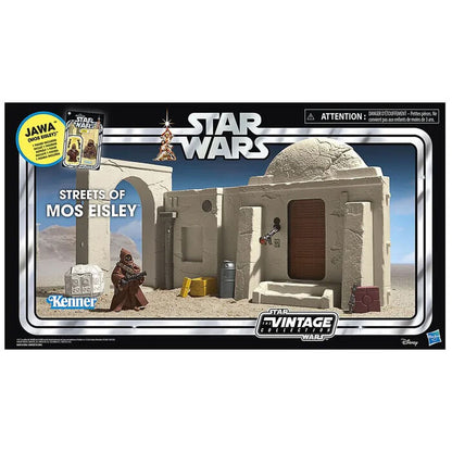 Zestaw do zabawy Ulice Mos Eisley Jawa Mos Star Wars Kolekcja Vintage 9 5 cm