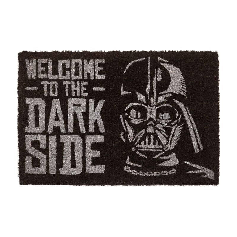 welcome to the dark side star wars doormat