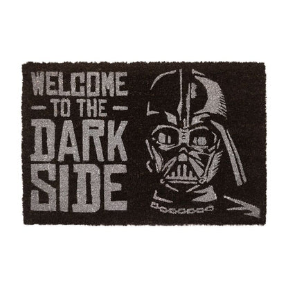 welcome to the dark side star wars doormat