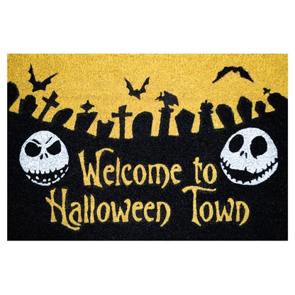 halloween town nightmare before christmas disney doormat