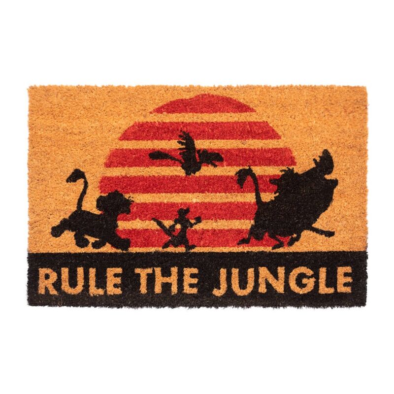 the jungle doormat the lion king disney