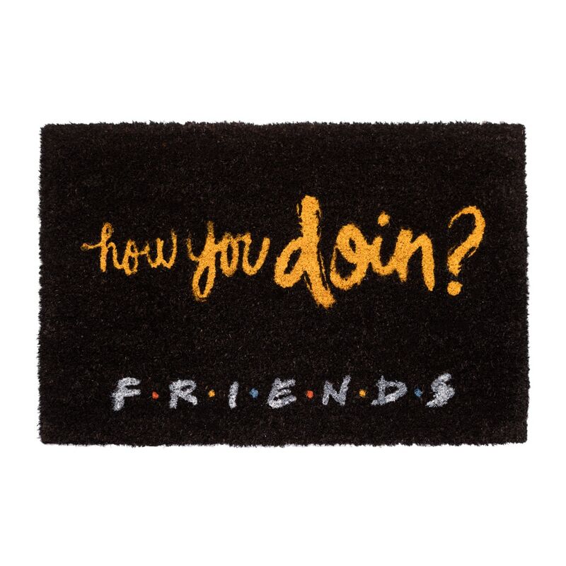 doormat how you doin friends