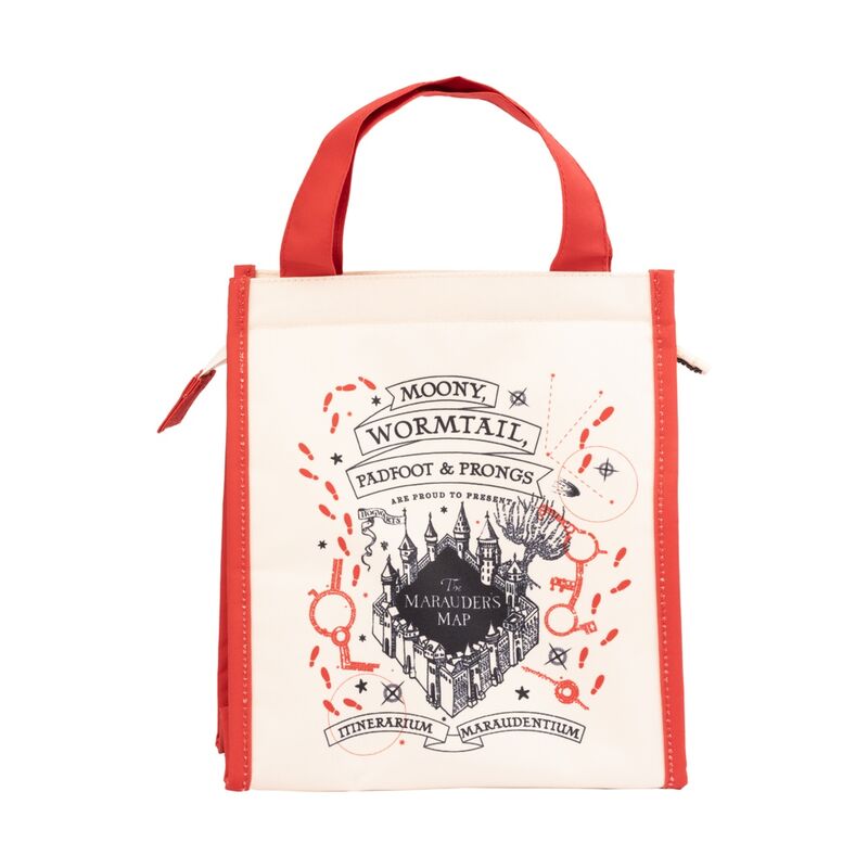 harry potter marauder's map lunch bag