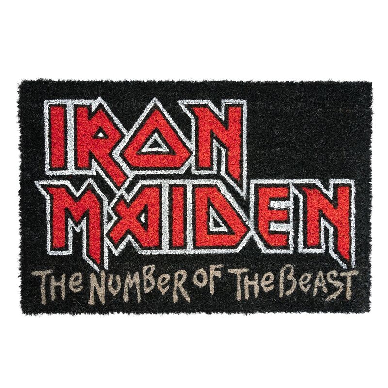 iron maiden doormat