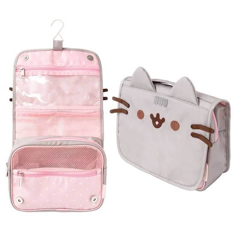 foodie pusheen travel toiletry bag