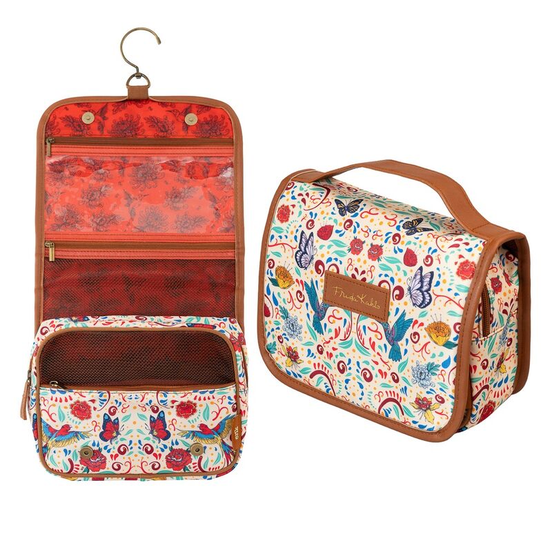 frida kahlo travel toiletry bag