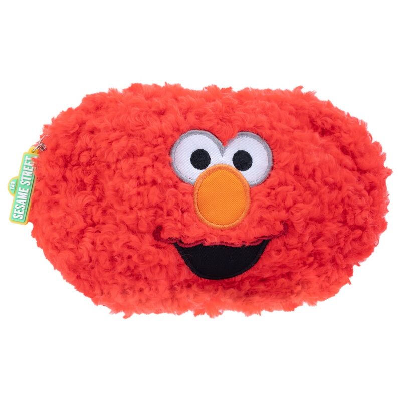 elmo sesame street plush pencil case